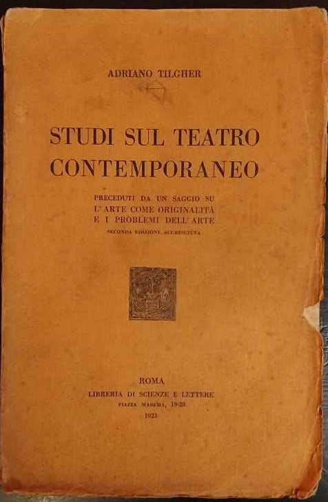 Studi sl teatro contemporaneo 