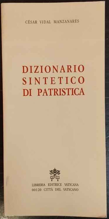 Dizionario sintetico di patristica