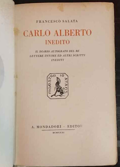 Carlo Alberto inedito 