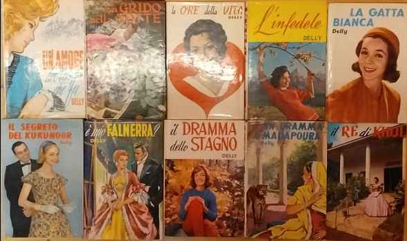 Collana "I romanzi della rosa" 10 volumi. (Titoli in foto)