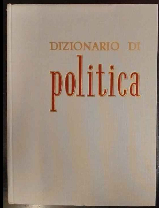 Dizionario di politica 