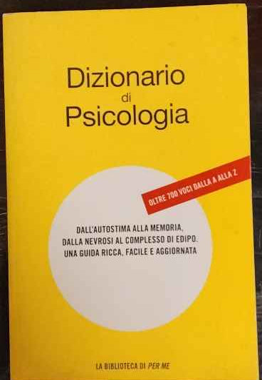Dizionario di Psicologia 