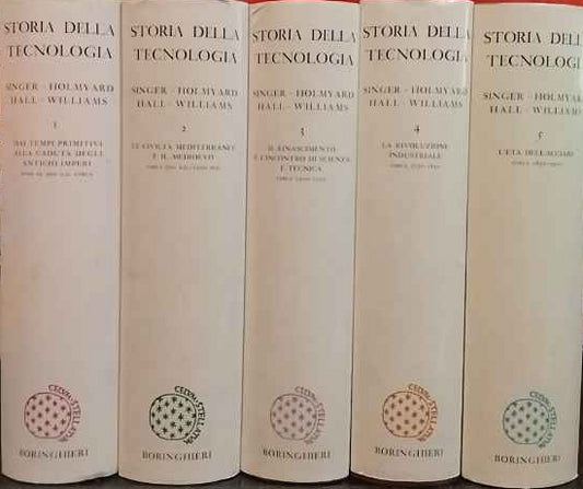 Storia della tecnologia. 5 volumi 