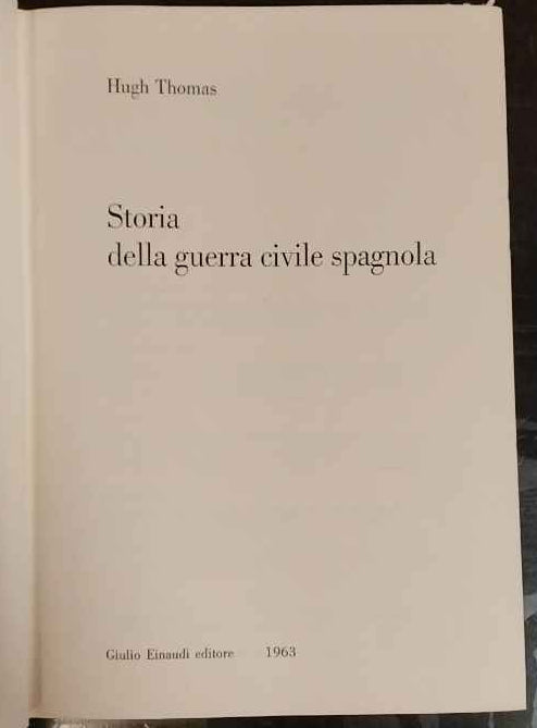 Storia della guerra civile spagnola