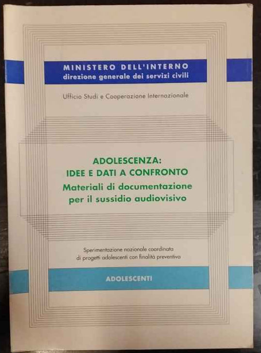 Adolescenza: idee e dati a confronto 