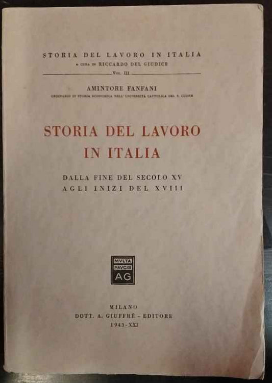 Storia del lavoro in Italia
