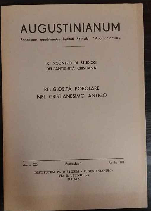Religiosità popolare nel cristianesimo antico 