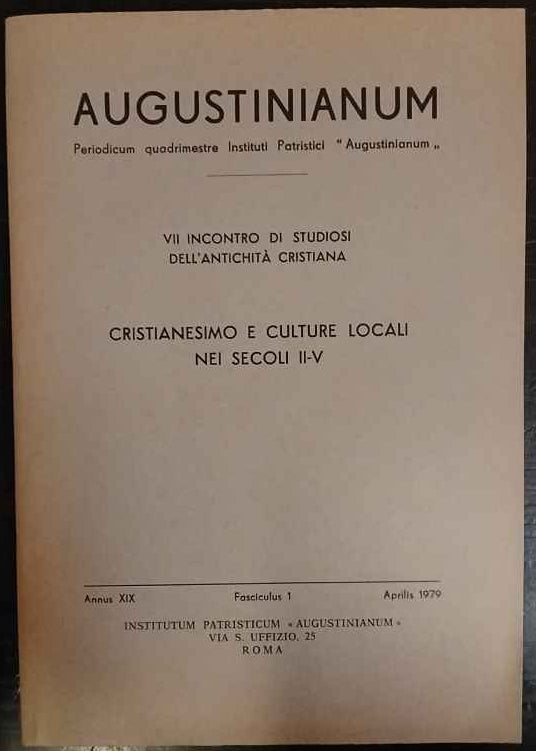 Cristianesimo e culture locali nei secoli II-V