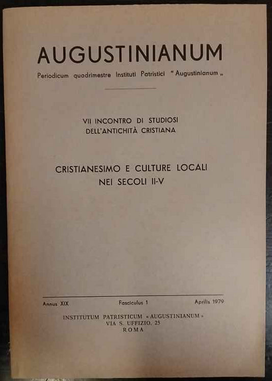 Cristianesimo e culture locali nei secoli II-V