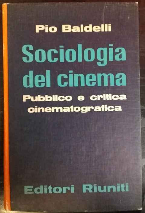 Sociologia del cinema