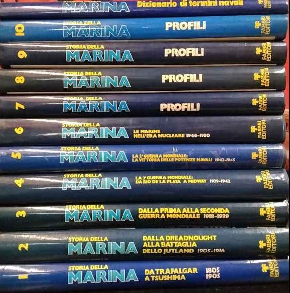 Storia della marina. 10 volumi + 1