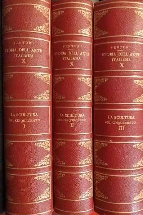 La scultura del cinquecento. 3 tomi