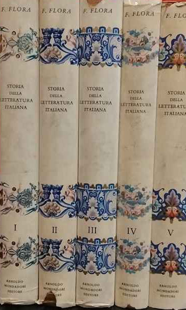 Storia della letteratura italiana. 5 volumi