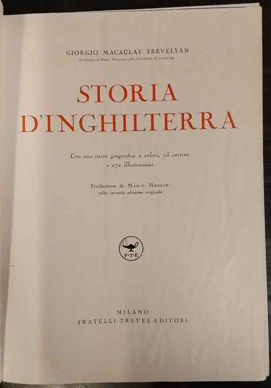Storia d'Inghilterra 