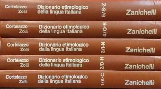Dizionario etimologico della lingua italiana 