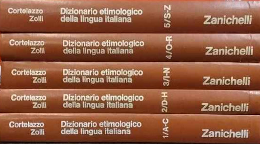 Dizionario etimologico della lingua italiana 