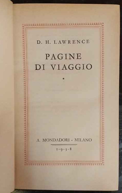 Pagine di viaggio