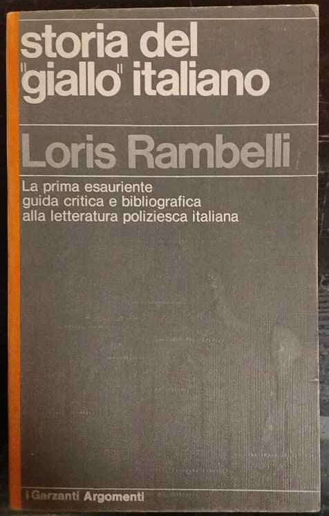 Storia del "giallo" italiano