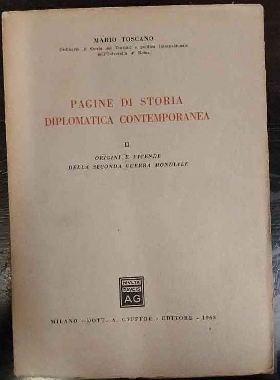 Pagine di storia diplomatica contemporanea. Vol. 2
