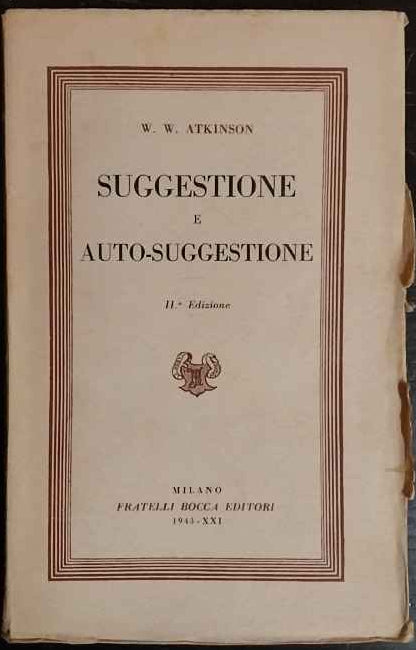 Suggestione e auto-suggestione