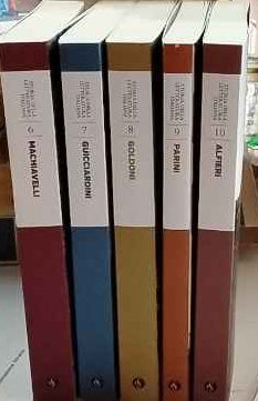 Storia della letteratura italiana.  Volumi dal n. 6 al n. 10