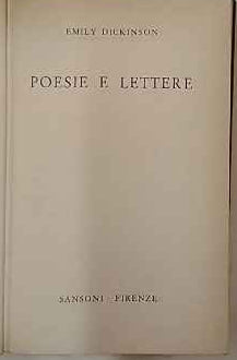 Poesie e lettere 