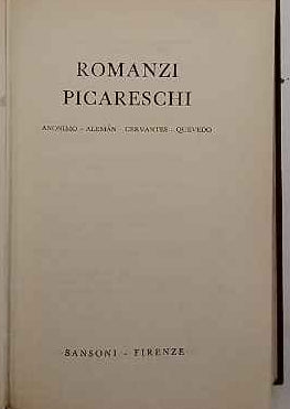 Romanzi picareschi
