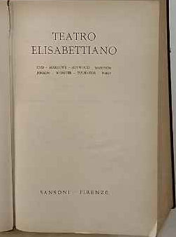 Teatro Elisabettiano
