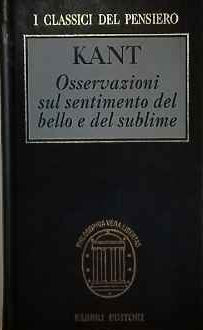 Osservazioni sul sentimento del bello e del sublime 