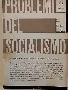 Problemi del socialismo.  Rivista mensile n. 6 giuno 1963