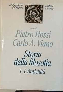 Storia della filosofia. Volume I. L'antichità 