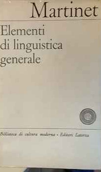 Elementi di linguistica generale 