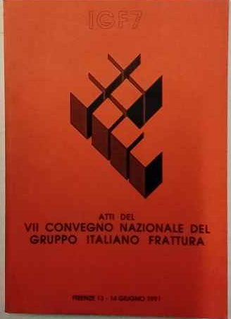 Atti del VII convegno nazionale del gruppo italiano frattura 