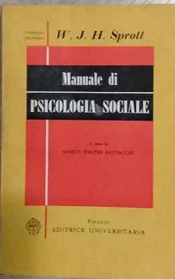 Manuale di psicologia sociale 