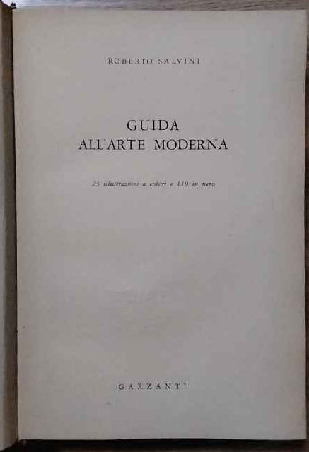 Guida all'arte moderna.