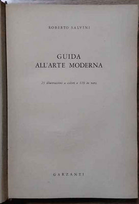 Guida all'arte moderna.