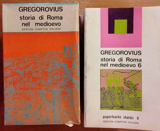 Storia di Roma nel medioevo. Cofanetto con 6 volumi.