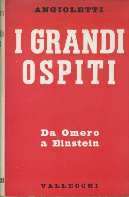 I grandi ospiti. Da Omero a Einstein - copertina