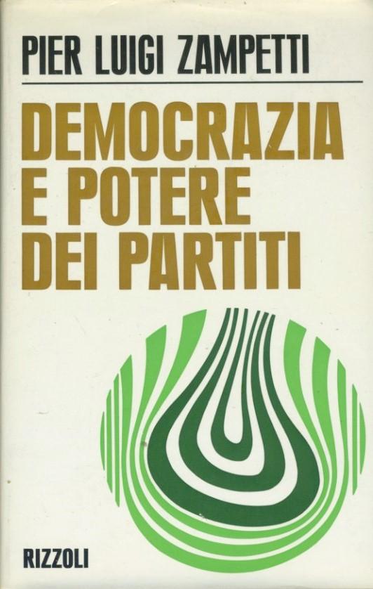 Democrazia e potere dei partiti - copertina