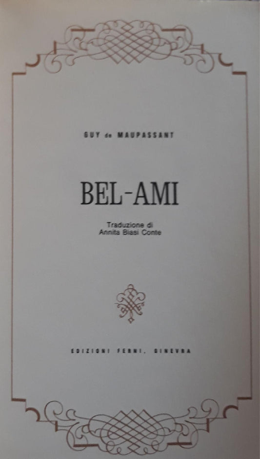 Bel-Ami - copertina