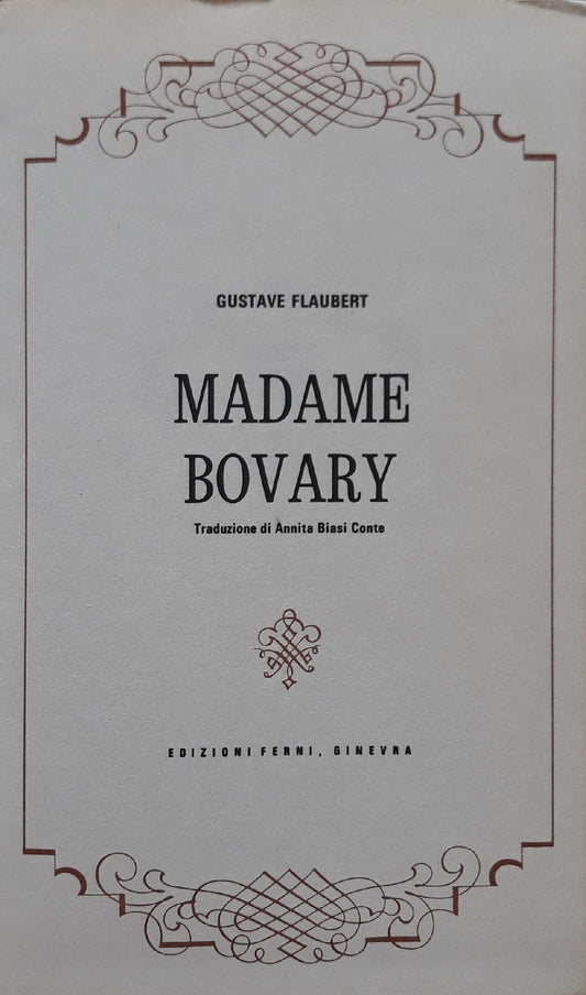 Madame Bovary - copertina
