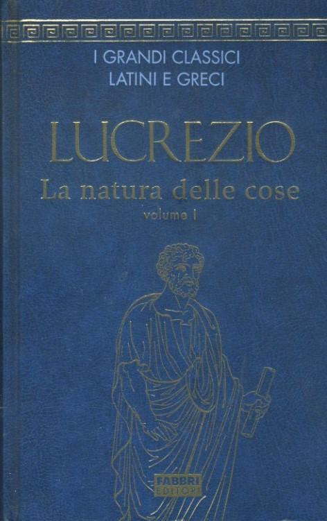 La natura delle cose. Vol. 1 - copertina