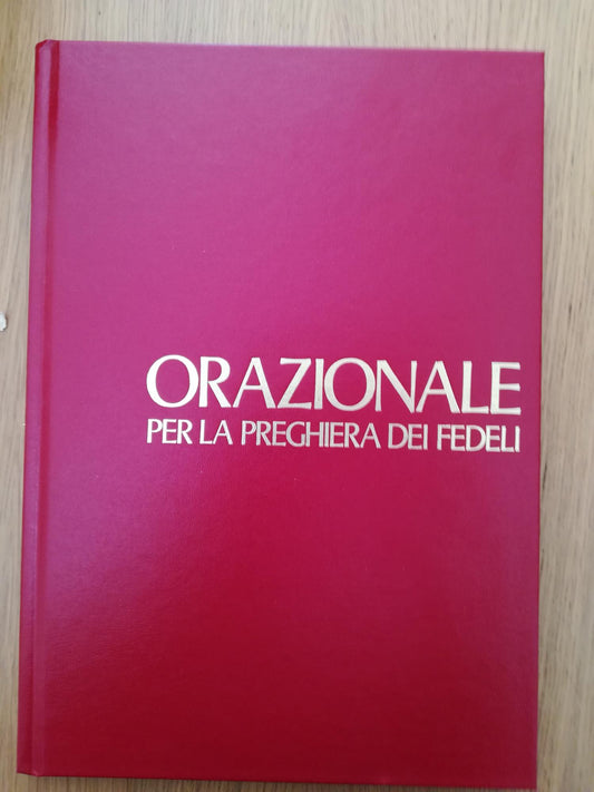 Orazionale per la preghiera dei fedeli - copertina