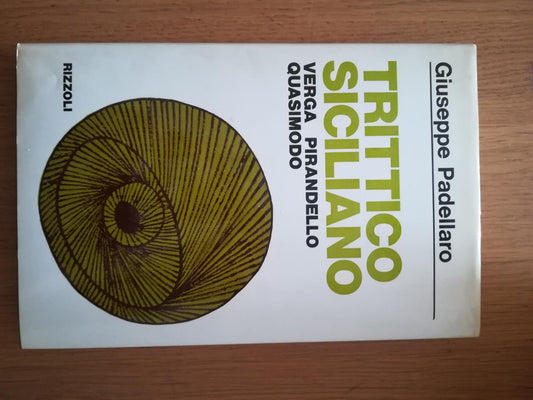 Trittico siciliano: Verga, Pirandello e Quasimodo - copertina