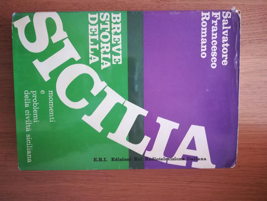 Breve storia della Sicilia - copertina