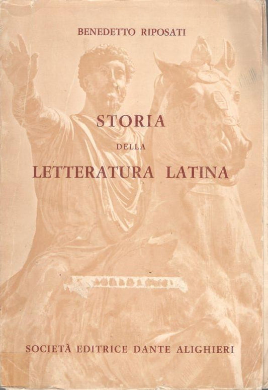 Storia della letteratura latina - copertina