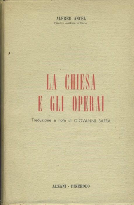 La chiesa e gli operai - copertina