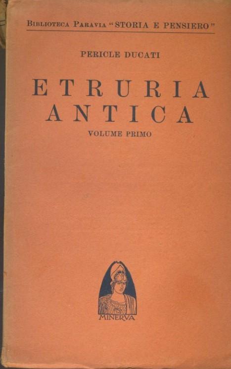 Etruria antica. Vol. 1-2 - copertina