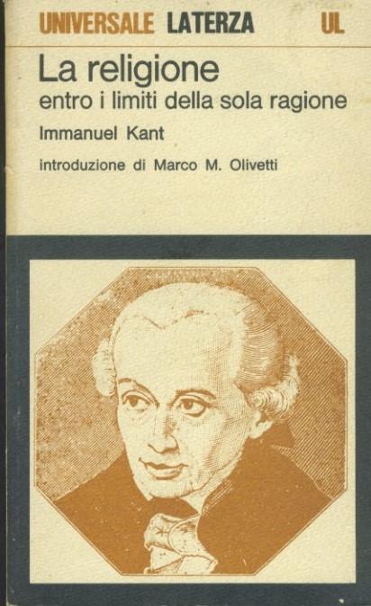 La religione entro i limiti della sola ragione - copertina