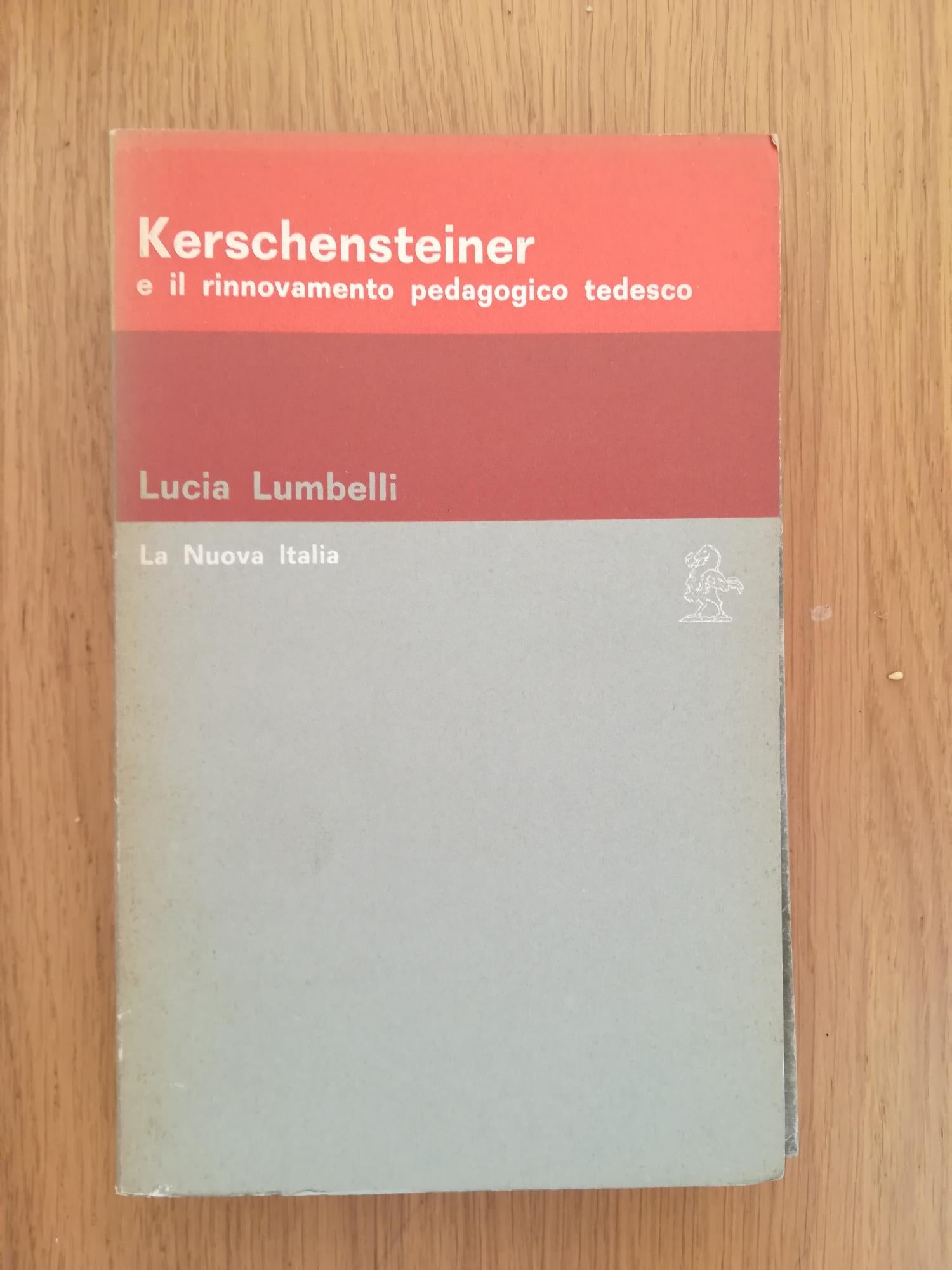 Kerschensteiner e il rinnovamento pedagogico tedesco - copertina